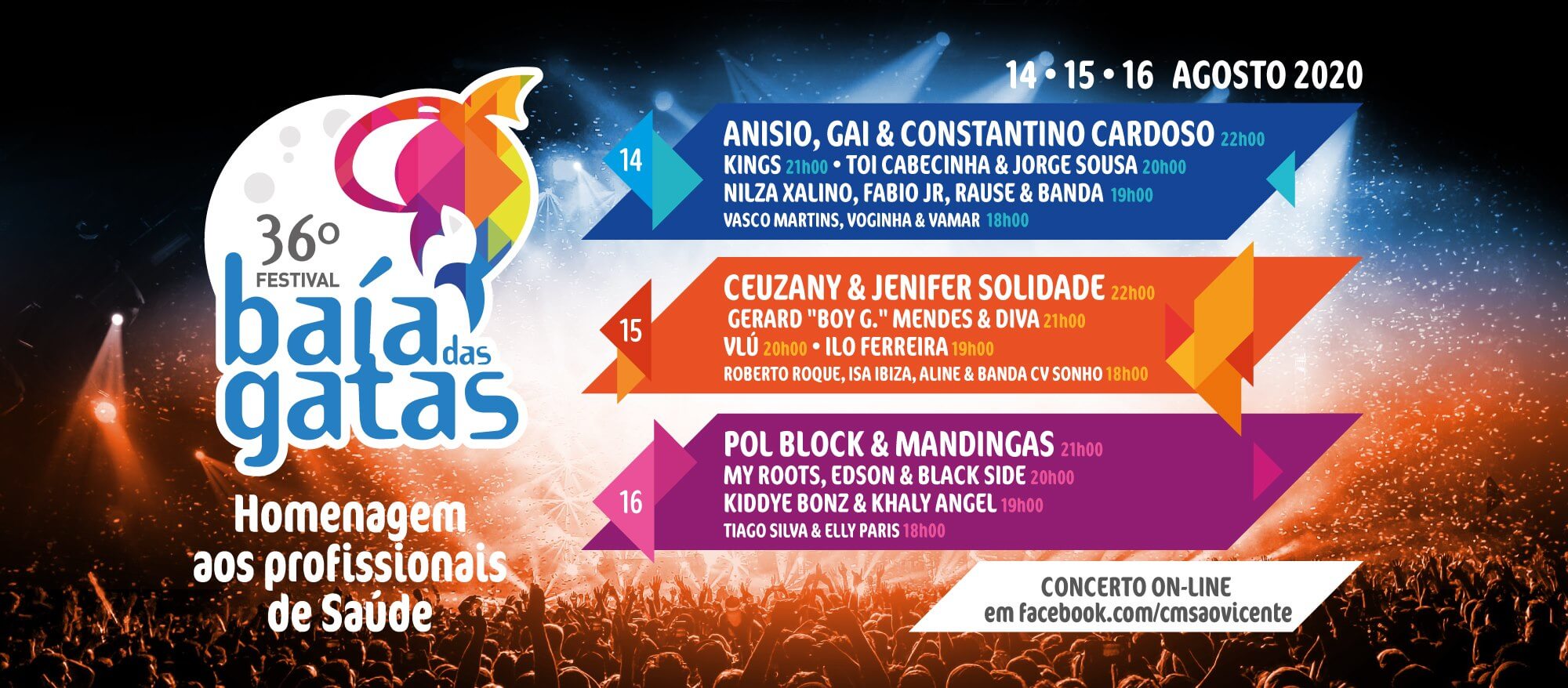 Baía das Gatas MusikFestival dieses Jahr als OnlineAusgabe